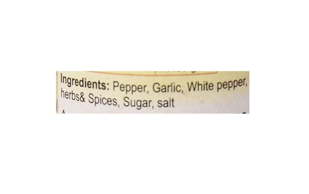 Aum Fresh Garlic Pepper Seasoning    Bottle  40 grams